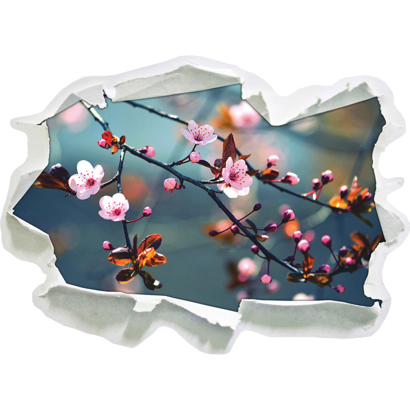 East Urban Home Wandtattoo Exotische Sakura Blüten | Wayfair.de